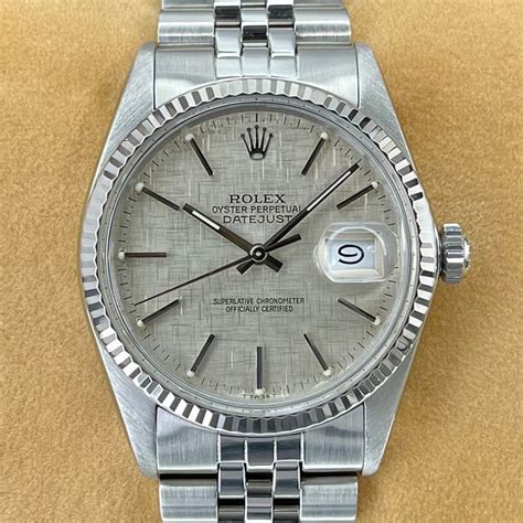 rolex oyster perpetual datejust information 1984 16014|Rolex Datejust ref 1601.